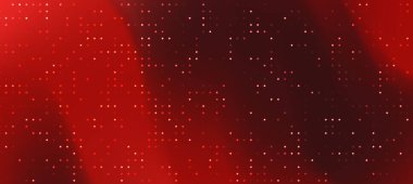Noktalı desenli soyut kırmızı arkaplan, canlı ve dinamik bir görsel etki yaratır