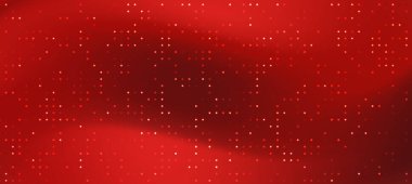 Noktalı desenli soyut kırmızı arkaplan, canlı ve dinamik bir görsel etki yaratır