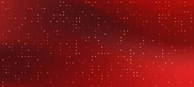 Dağınık ışık noktaları olan soyut kırmızı zemin rüya gibi bir atmosfer yaratıyor.