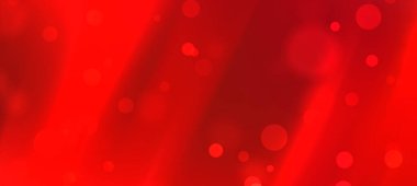 Yumuşak bokeh ışıkları ve yaratıcı tasarımlar için pürüzsüz eğimlere sahip canlı kırmızı soyut arkaplan