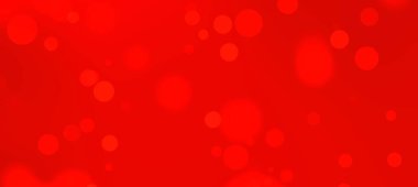 Bulanık daireli soyut kırmızı zemin canlı ve dinamik bir atmosfer yaratıyor.