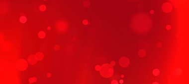 Yumuşak bokeh ışıklarıyla soyut kırmızı zemin canlı ve dinamik bir atmosfer yaratır (2)