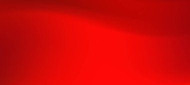 Düzgün eğrileri olan soyut kırmızı eğimli arkaplan, tasarım ve sanatsal projeler için ideal