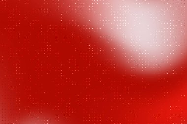 Yumuşak ışık noktaları olan soyut kırmızı eğimli arkaplan, tasarım ve sanatsal projeler için ideal