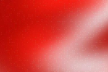 İnce noktalı dokusu olan soyut kırmızı eğimli arkaplan, tasarım ve dijital sanat için ideal