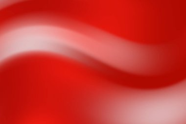 Yumuşak eğimli soyut kırmızı dalga deseni dinamik ve canlı bir arkaplan oluşturur