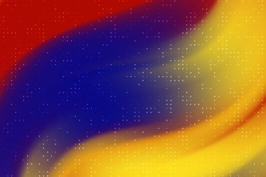 Parlak renklerin soyut girdabı kusursuz bir şekilde harmanlanarak tasarım için dinamik bir arkaplan oluşturur