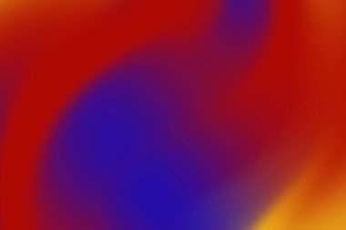 Kırmızı, mavi ve sarı renkli soyut girdap tasarım için dinamik bir arkaplan oluşturuyor