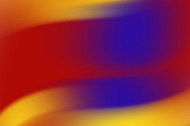 Kusursuz bir şekilde harmanlanmış, dinamik bir görsel etki yaratan, dalgalı renklerle soyut ve canlı bir arkaplan