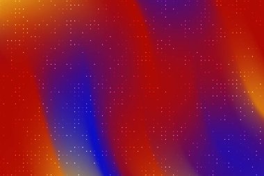 Kırmızı, turuncu, mor ve mavi eğimli soyut ve canlı arkaplan