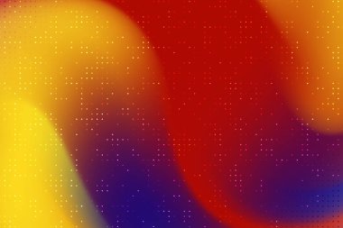 Kırmızı, sarı ve mor kıvrımlı kıvrımlı arkaplan