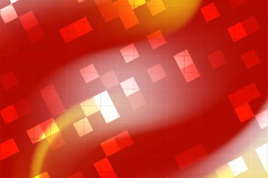 Dinamik geometrik şekilleri ve yumuşak eğimleri olan soyut kırmızı arkaplan tasarım için uygundur.