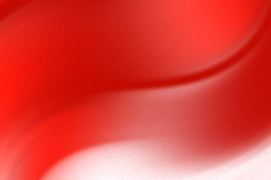 İnce eğimli pürüzsüz akan kırmızı kumaş, canlı ve dinamik bir zemin oluşturuyor.