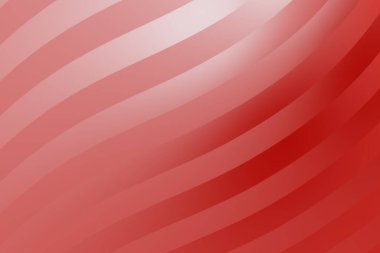 Kırmızı renklerin yumuşak gradyanı ve ince dalga desenleri dinamik bir arkaplan etkisi yaratır