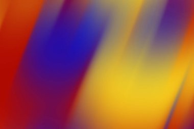 Kırmızı, turuncu, sarı ve mavi renkli canlı soyut arkaplan, sanatsal projeler için ideal.