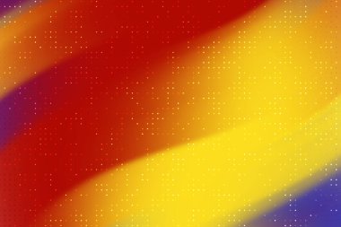 Kırmızı, turuncu ve benekli sarı renklerden oluşan canlı soyut bir arkaplan.
