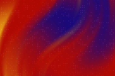 Girdap gibi kırmızı ve mavi renkli, noktalı desenli, yaratıcı projeler için ideal canlı soyut arkaplan