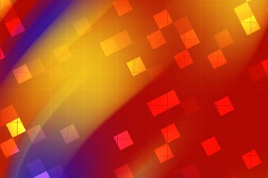 Yaratıcı Kullanım İçin Renkli Geometrik Şekiller ve Yumuşak Gradyanlarla Canlı Soyut Arkaplan