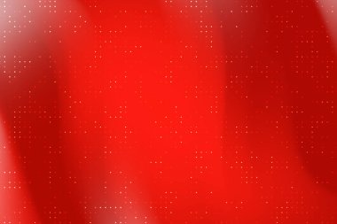 Yumuşak eğimli ve tasarım kullanımı için ince desenli canlı kırmızı soyut arkaplan