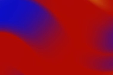 Canlı kırmızı ve mavi renklerin soyut karışımı dinamik bir görsel etki yaratır.