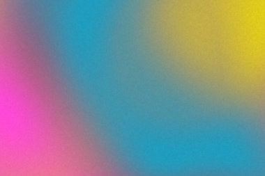 Mavi, pembe ve sarı renkleri yumuşak bir şekilde harmanlanmış soyut renkli arkaplan