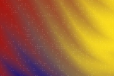 Yumuşak dokuya sahip canlı kırmızı, sarı ve mor renklere sahip soyut eğimli arkaplan