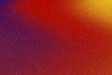 Soyut gradyan arkaplan, kırmızı ve sarı renkli, ince nokta desenli canlı renkler.