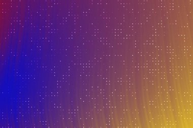 Canlı renklere ve dağınık noktalara sahip soyut gradyan arkaplan, dijital tasarım için uygun.