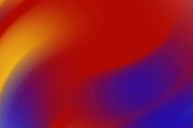 Dijital tasarımlar için uygun, pürüzsüz harmanlanmış canlı renklere sahip soyut gradyan arkaplan