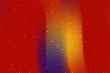 Kırmızıdan sarıya geçiş yapan canlı renklere sahip soyut gradyan arkaplan, dijital tasarım için uygun