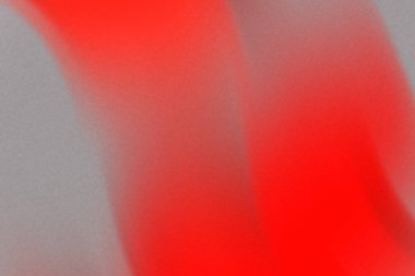 Pürüzsüz kıvrımları olan soyut kırmızı ve gri arka plan dinamik ve canlı bir atmosfer yaratıyor.