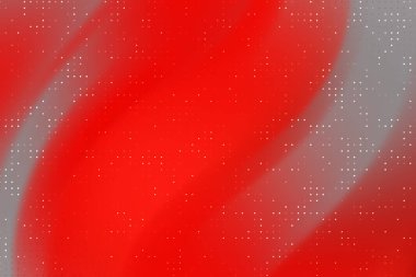 Noktalı dokuya sahip soyut kırmızı ve gri girdap deseni, arkaplan veya tasarım kullanımı için uygundur