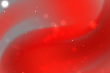 Soyut kırmızı ve gri kıvrımlı arka plan yumuşak bokeh ışıkları rüya gibi bir atmosfer yaratıyor (1)