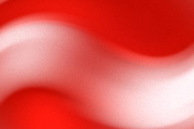 Soyut kırmızı ve beyaz dalga deseni arka plan için uygun dinamik bir görsel efekt oluşturur