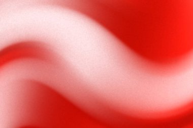 Soyut kırmızı ve beyaz dalga arkaplan tasarımı, modern dijital sanat eserleri ve sunumlar için ideal