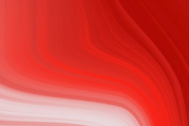 Yumuşak eğimli, soyut kırmızı ve beyaz dalga arkaplan, modern tasarım projeleri için ideal