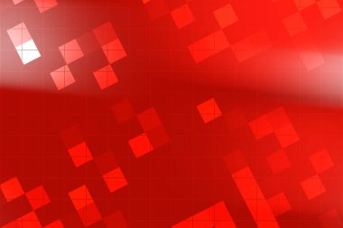 Dijital kullanıma uygun modern ve canlı bir tasarım yaratan geometrik şekilli soyut kırmızı arkaplan