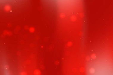 Yumuşak bokeh ışıkları ile soyut kırmızı arkaplan, sıcak ve davetkar bir atmosfer oluşturur (1)