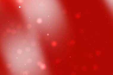 Yumuşak bokeh ışıklarıyla soyut kırmızı zemin sıcak, şenlikli bir atmosfer yaratır (2))