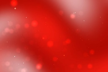 Yumuşak bokeh ışıkları ile soyut kırmızı arkaplan sıcak, canlı bir atmosfer oluşturur (1)