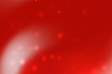 Yumuşak gradyan ve ışık bokeh efektleriyle soyut kırmızı arkaplan, şenlik tasarımları için ideal