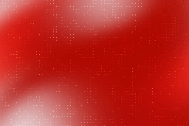 Yumuşak gradyan ve ince nokta desenli soyut kırmızı arkaplan, dijital tasarım projeleri için ideal