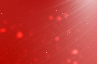Yumuşak ışık efektleri ve ince bokeh ile soyut kırmızı arkaplan, şenlik tasarımlar için ideal