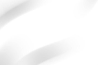 Yumuşak eğimli soyut beyaz arkaplan, minimal tasarım ve sunumlar için uygun