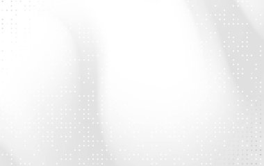 İnce gradyan ve nokta desenli soyut beyaz arkaplan, modern tasarım projeleri için ideal.