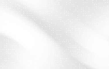 İnce gradyan ve noktalı desenlere sahip soyut beyaz arkaplan tasarım projeleri için ideal