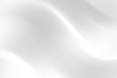 Modern tasarım projeleri için ideal, sakin bir arkaplan oluşturan soyut pürüzsüz gri dalgalar