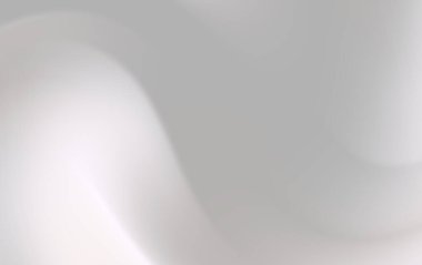 Modern tasarım için uygun, düzgün eğriler ve eğimlerle soyut yumuşak gri ve beyaz arkaplan