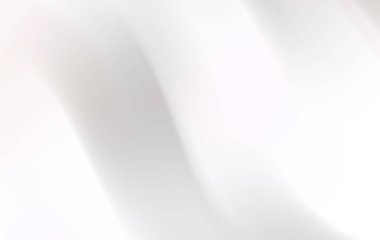 Beyaz ve açık gri soyut yumuşak dalgalar tasarım kullanımı için sakin bir arkaplan oluşturur