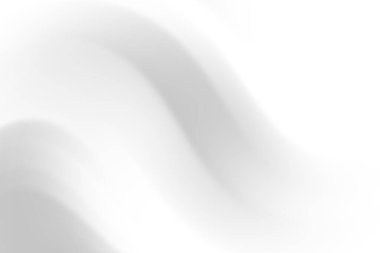 Soyut beyaz ve gri dalgalar tasarım ve markalaşma kullanımı için düzgün bir gradyan arkaplan oluşturuyor